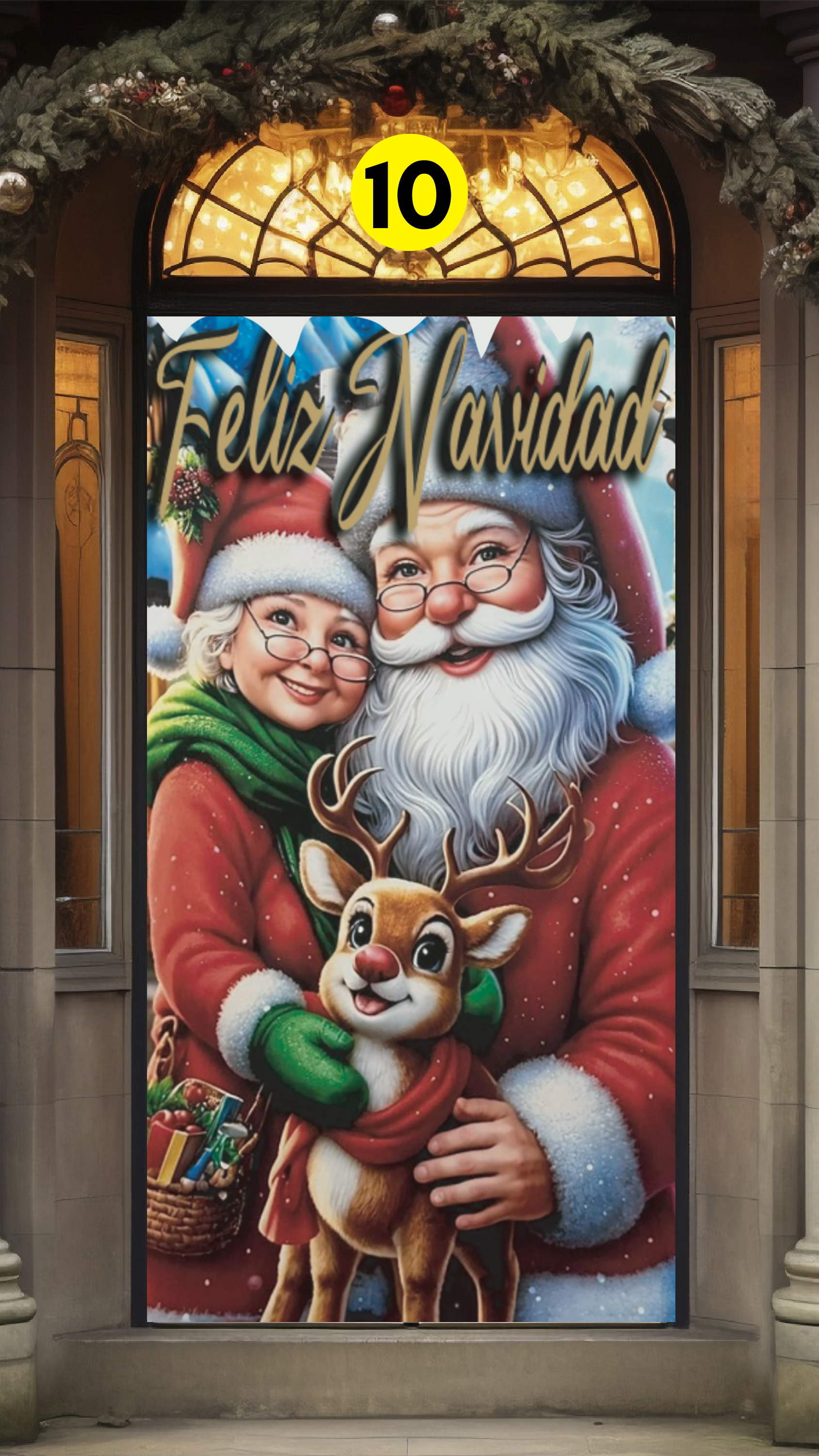 Fundas Navideñas para Puertas