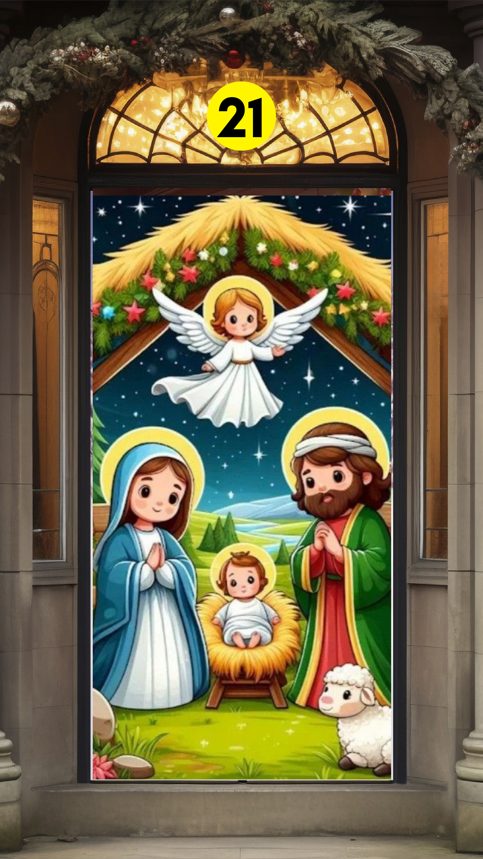 Fundas Navideñas para Puertas