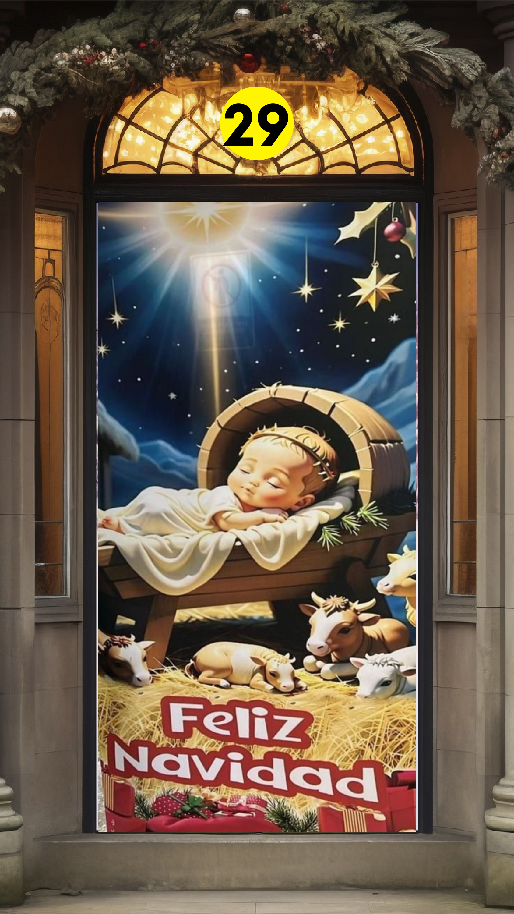 Fundas Navideñas para Puertas
