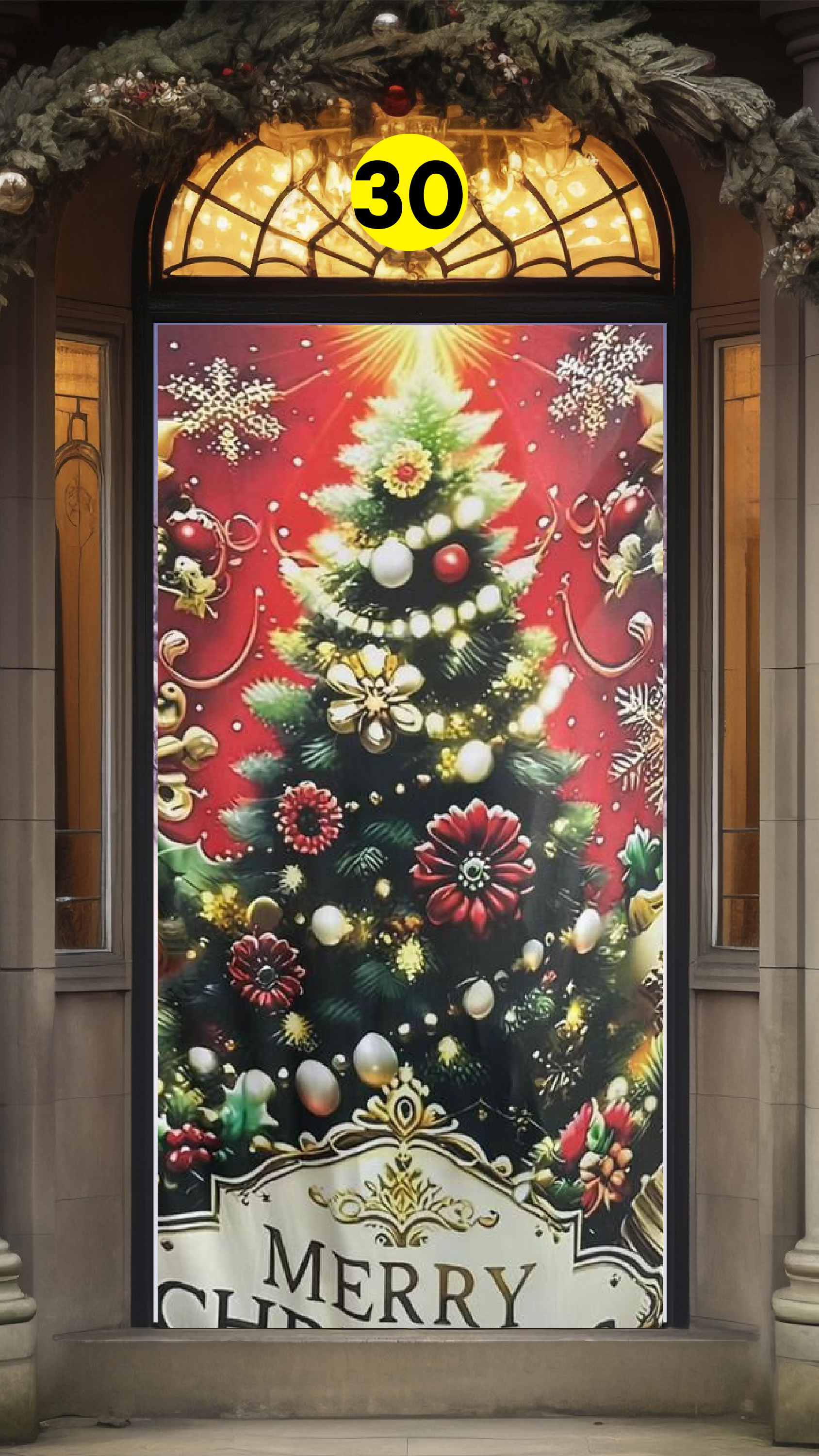 Fundas Navideñas para Puertas