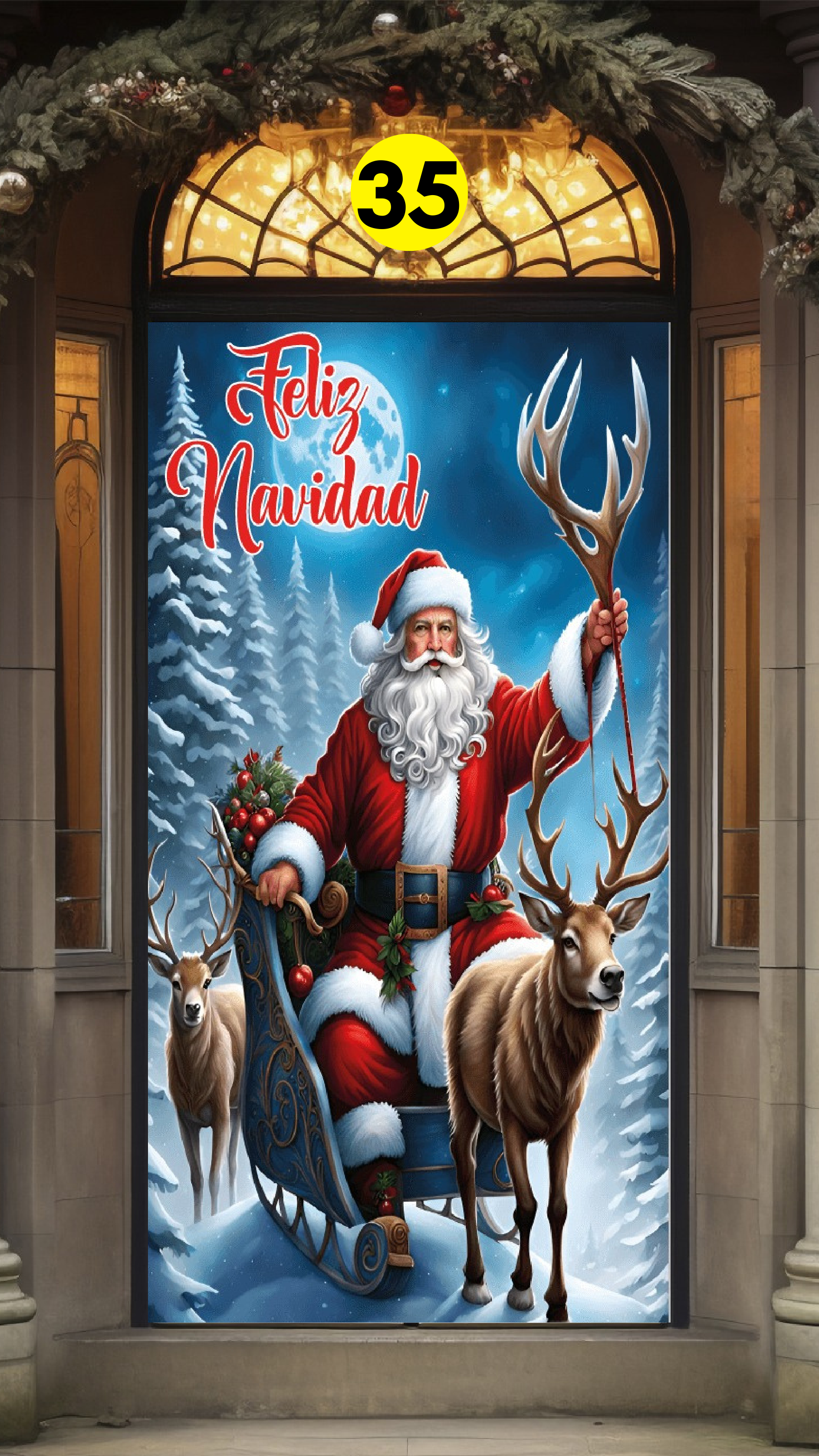 Fundas Navideñas para Puertas