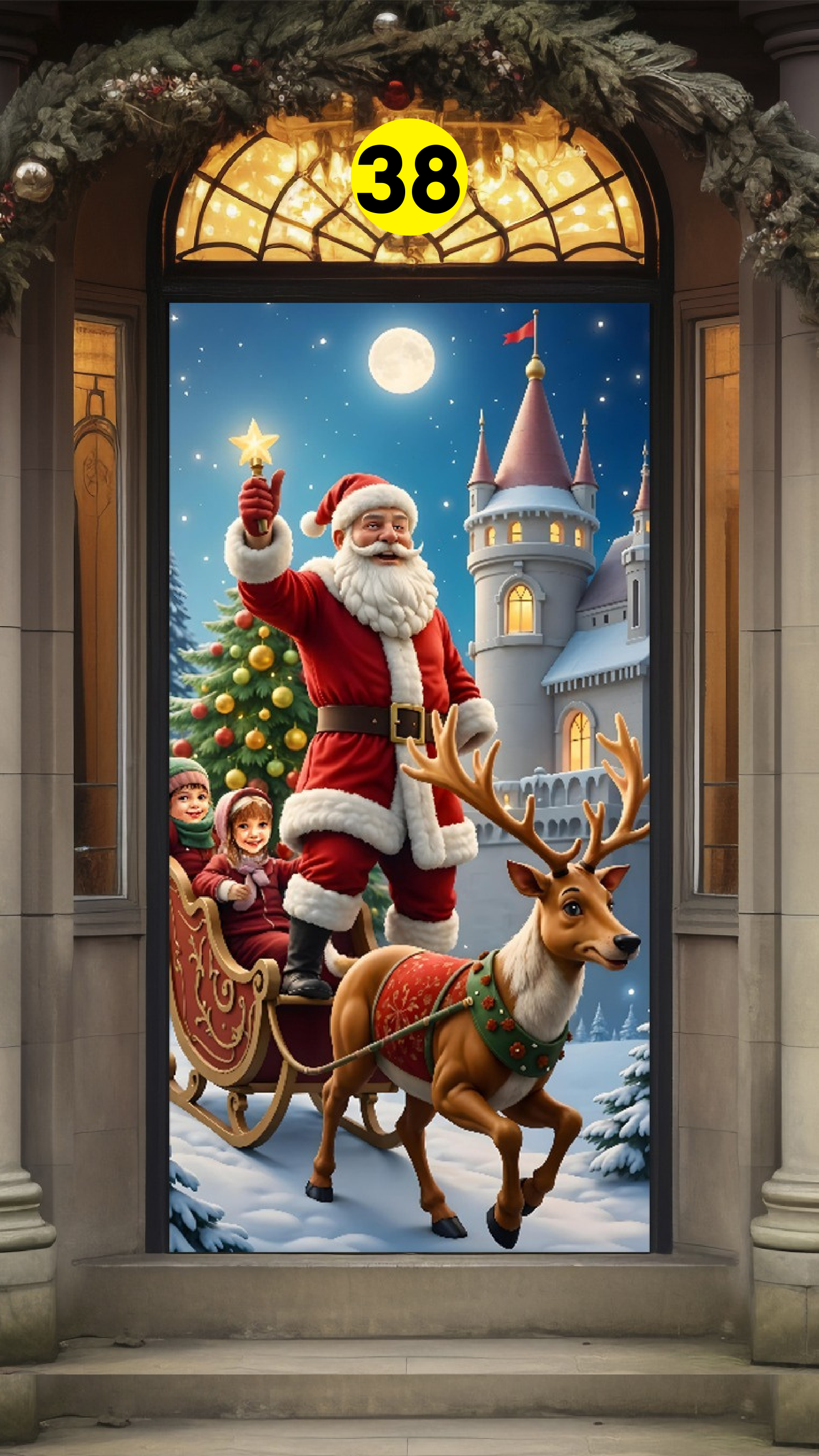 Fundas Navideñas para Puertas