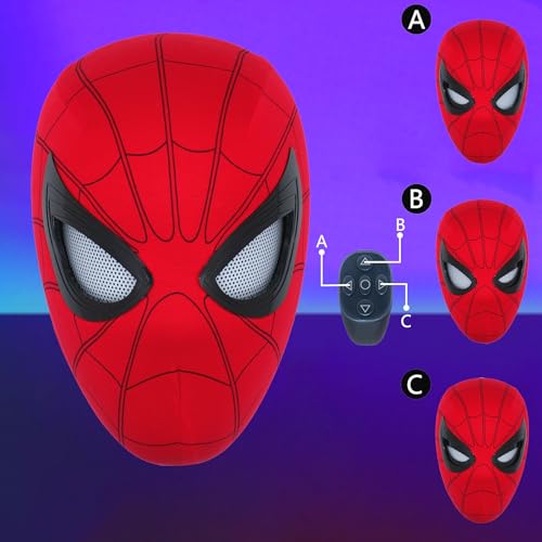 SpiderVision PRO™ - Máscara Spiderman con control  y movimiento