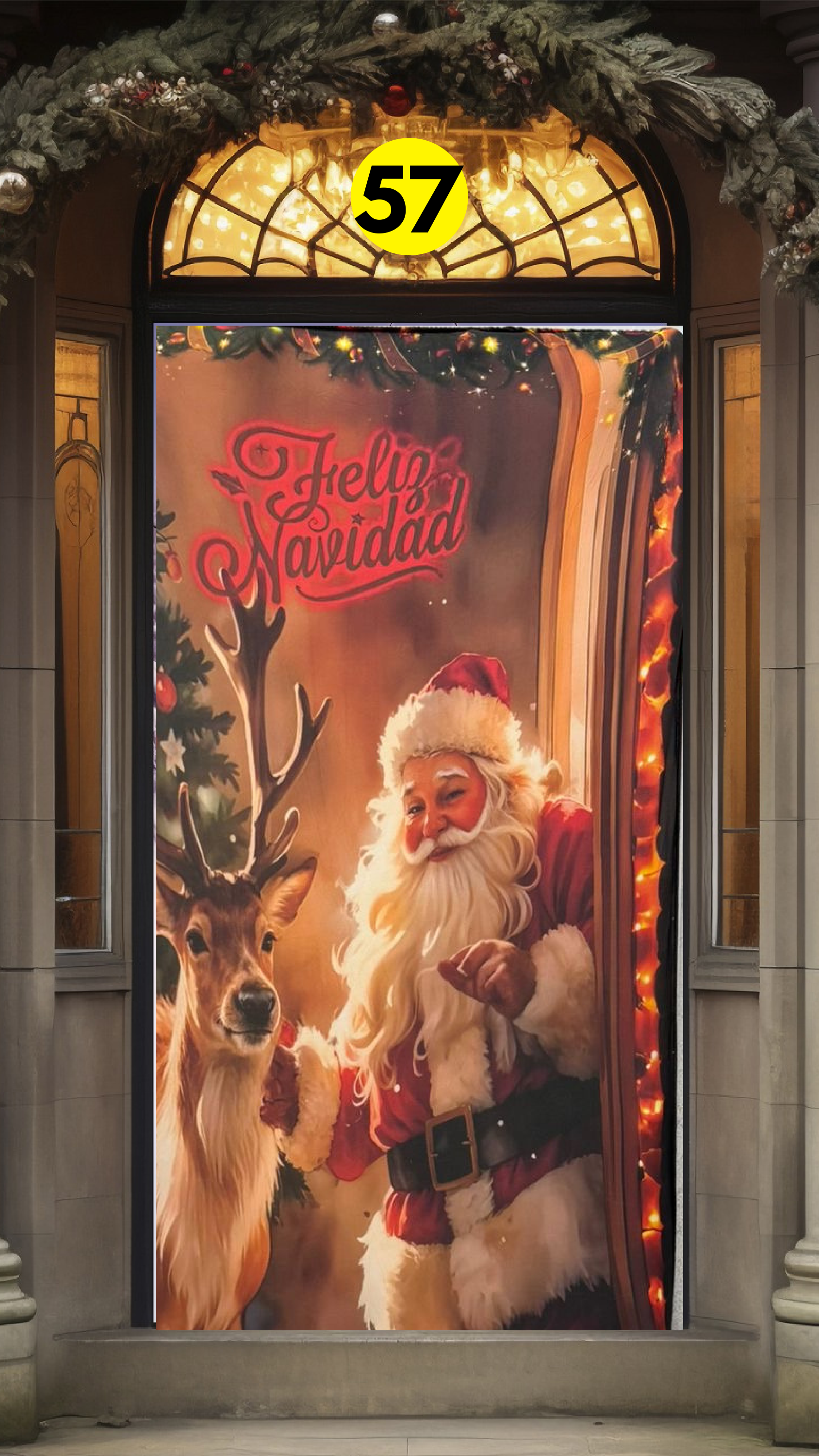 Fundas Navideñas para Puertas