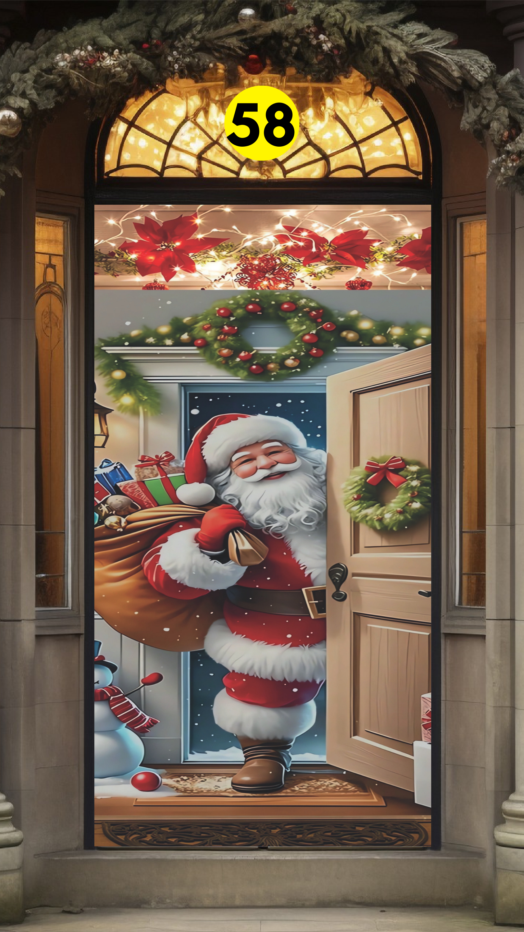 Fundas Navideñas para Puertas