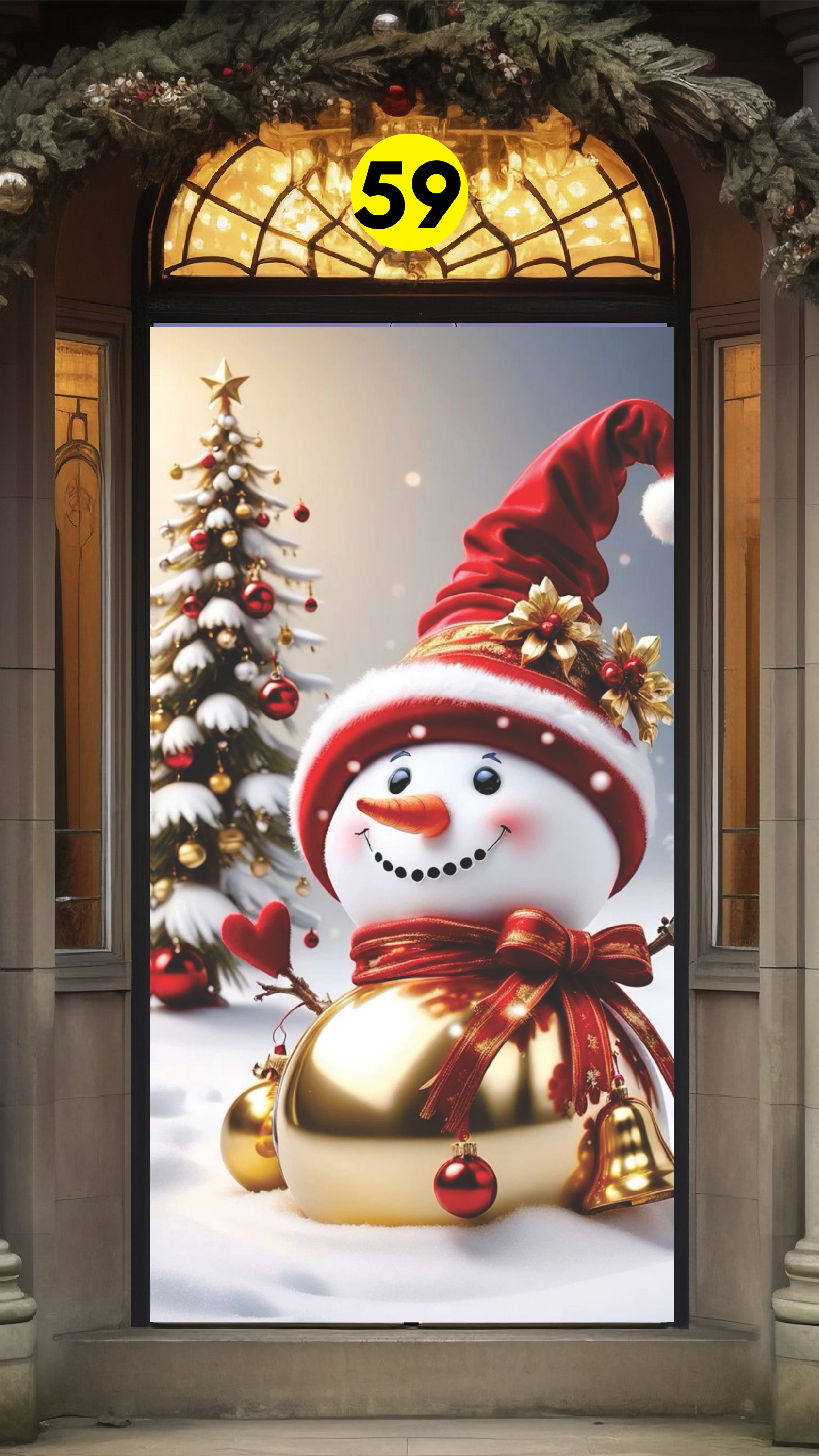 Fundas Navideñas para Puertas